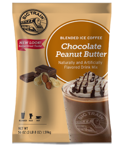 Big Train Chocolate Peanut Butter Blended Ice Coffee Mix (3.5 lbs)