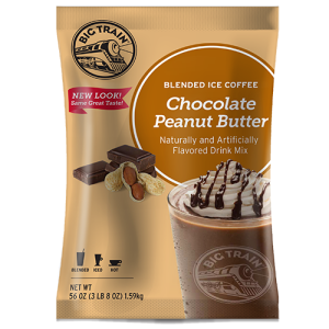 Big Train Chocolate Peanut Butter Blended Ice Coffee Mix (3.5 lbs)