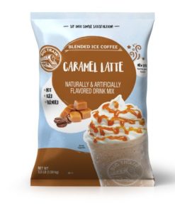 Big Train Caramel Latte Blended Ice Coffee Beverage Mix (3.5 lbs)