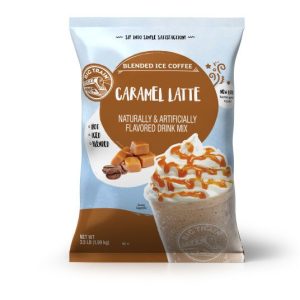 Big Train Caramel Latte Blended Ice Coffee Beverage Mix (3.5 lbs)