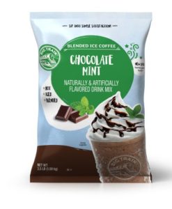 Big Train Chocolate Mint Blended Ice Coffee Beverage Mix (3.5 lbs)
