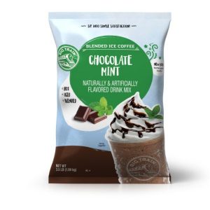 Big Train Chocolate Mint Blended Ice Coffee Beverage Mix (3.5 lbs)