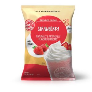 Big Train Strawberry Blended Creme Frappe Mix (3.5 lbs)