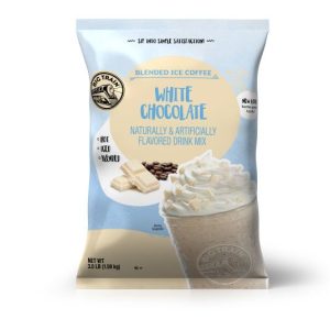 Big Train White Chocolate Latte Blended Ice Coffee Beverage Mix (3.5 lbs)