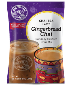 Big Train Gingerbread Chai Tea Latte Mix (3.5 lbs)