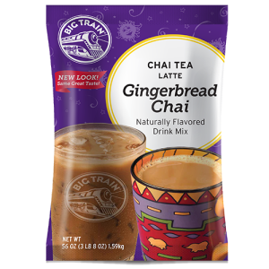 Big Train Gingerbread Chai Tea Latte Mix (3.5 lbs)