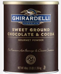 Ghirardelli Sweet Ground Chocolate & Cocoa Powder (3 lbs)