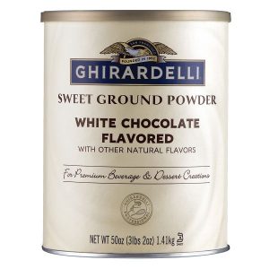 Ghirardelli Sweet Ground White Chocolate Flavored Powder (3.12 lbs)