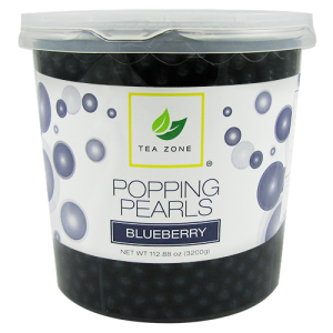 Tea Zone Blueberry Popping Pearls (7 lbs)