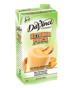 DaVinci Extreme Peach Fruit Smoothie Mix (64oz) - Formerly Jet