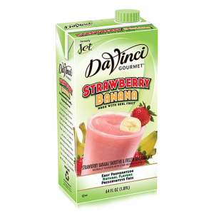 DaVinci Strawberry Banana Fruit Smoothie Mix (64oz)