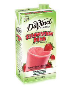DaVinci Strawberry Bomb Fruit Smoothie Mix (64oz)