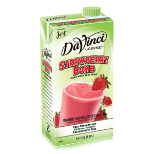 DaVinci Strawberry Bomb Fruit Smoothie Mix (64oz)