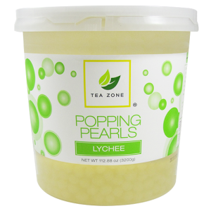 Tea Zone Lychee Popping Pearls (7 lbs)