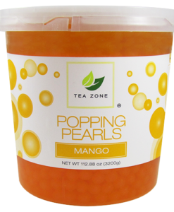 Tea Zone Mango Popping Pearls (7 lbs)