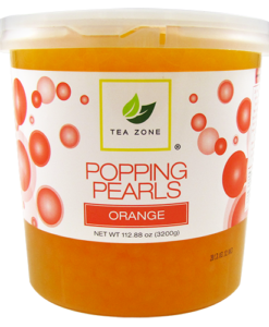 Tea Zone Orange Popping Pearls (7 lbs)