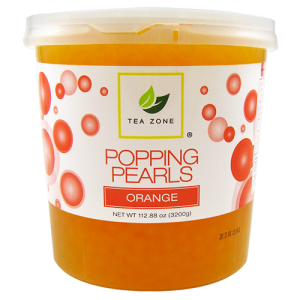 Tea Zone Orange Popping Pearls (7 lbs)
