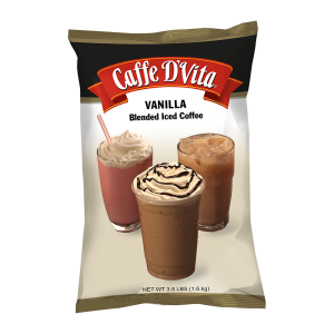 Caffe D'Vita Vanilla Latte Blended Ice Coffee (3.5 lbs)