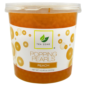 Tea Zone Peach Popping Pearls (7 lbs)