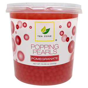 Tea Zone Pomegranate Popping Pearls (7 lbs)