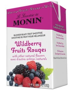 Monin Wildberry Fruit Smoothie Mix (46oz)