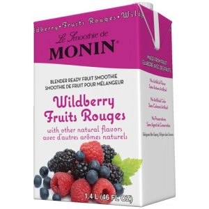 Monin Wildberry Fruit Smoothie Mix (46oz)