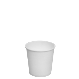 4oz Paper Hot Cups - White (62mm) - 1,000 ct