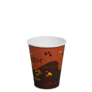 8oz Paper Hot Cups - Generic (80mm) - 1,000 ct