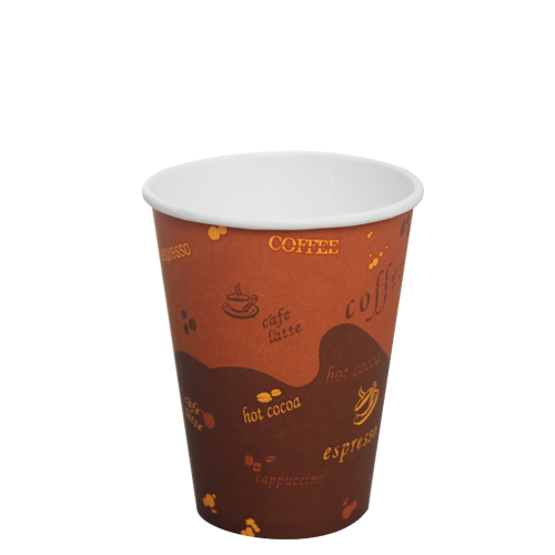 8 oz. Paper Hot Cups (Print) 1,000/Case