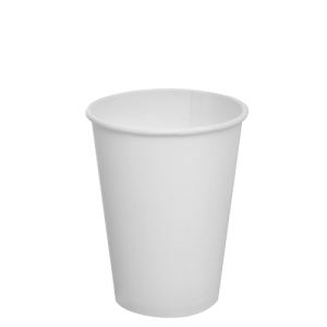 12oz Paper Hot Cups - White (90mm) - 1,000 ct