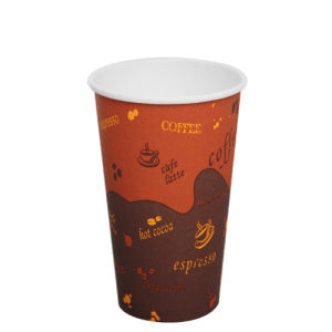 16oz Paper Hot Cups - Generic (90mm) - 1,000 ct