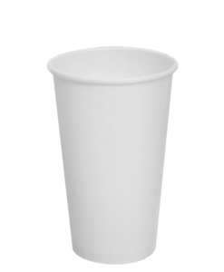 16oz Paper Hot Cups - White (90mm) - 1,000 ct