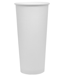24oz Paper Hot Cups - White (90mm) - 500 ct