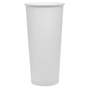 24oz Paper Hot Cups - White (90mm) - 500 ct