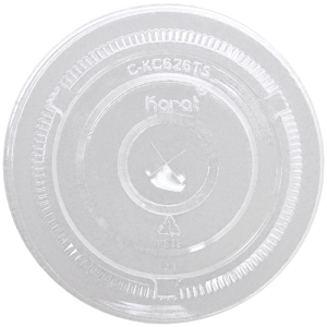 98mm PET Flat Lids - 1,000 ct