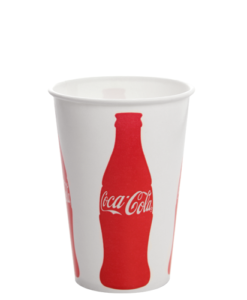 Karat 16oz Paper Cold Cups - Coca Cola (90mm) - 1,000 ct