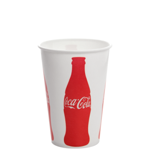 Karat 16oz Paper Cold Cups - Coca Cola (90mm) - 1,000 ct
