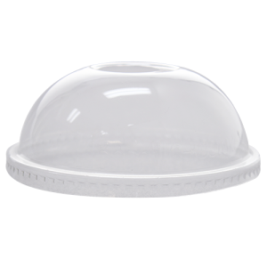 107mm PET Dome Lids - 500 ct