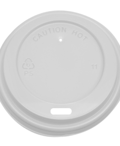 8oz Sipper Dome Lids - White (80mm) - 1,000 ct