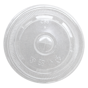 95mm PP Flat Lids - 2,000 ct