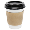 Karat 8oz Traditional Cup Jackets - Kraft - 1,000 ct - Image 2