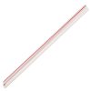 Karat 7.5'' Boba Straws (10mm) - Unwrapped - Mixed Striped Colors - 4,500 ct - Image 2