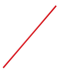 Karat 7.5'' Stir Straws (3mm) - Red - 5,000 ct, C9100 (Red)