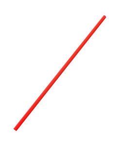 Karat 5.25'' Stir Straws (3mm) - Red - 10,000 ct