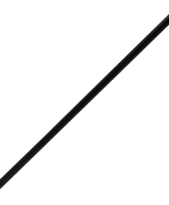 Karat 7.75'' Jumbo Straws (5mm) - Black - 12,000 ct