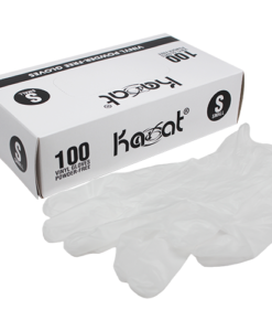 Karat Vinyl Powder-Free Gloves (Clear) - Small - 1,000 ct