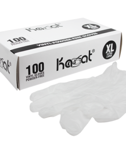 Karat Vinyl Powder-Free Gloves (Clear) - X-Large - 1,000 ct