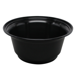 Karat 36oz PP Plastic Injection Molding Bowl - Black - 300 ct