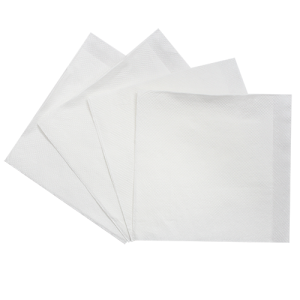 Karat 9"x9" Beverage Napkins - White - 4,000 ct