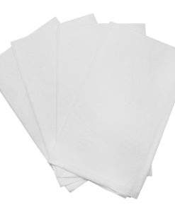 Karat 15"x17" 1 Ply Dinner Napkins - White - 3,000 ct